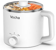 Cottura Elettrica Portatile 1,6L - Ideale per Ramen, Zuppa e Verdure