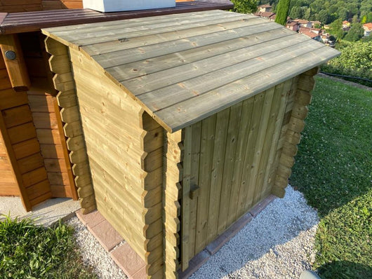 Mobile Tecnico Roby 120x89x113 cm legno impregnato