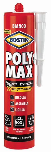 bostik polymax cartuccia high tack express bianco gr.440 cod:ferx.16943