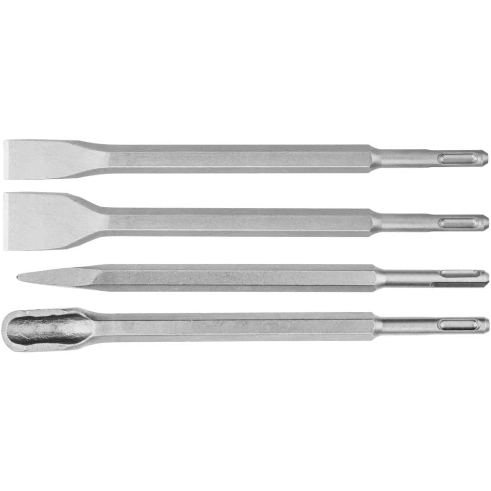 Topex 60h240 scalpelli, sds plus us, 4 pezzi