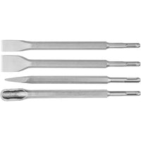 Topex 60h240 scalpelli, sds plus us, 4 pezzi