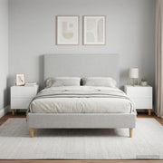 Armadio da Notte 2 pz Bianco Lucido 43 x 34,5 x 48 cm 894534