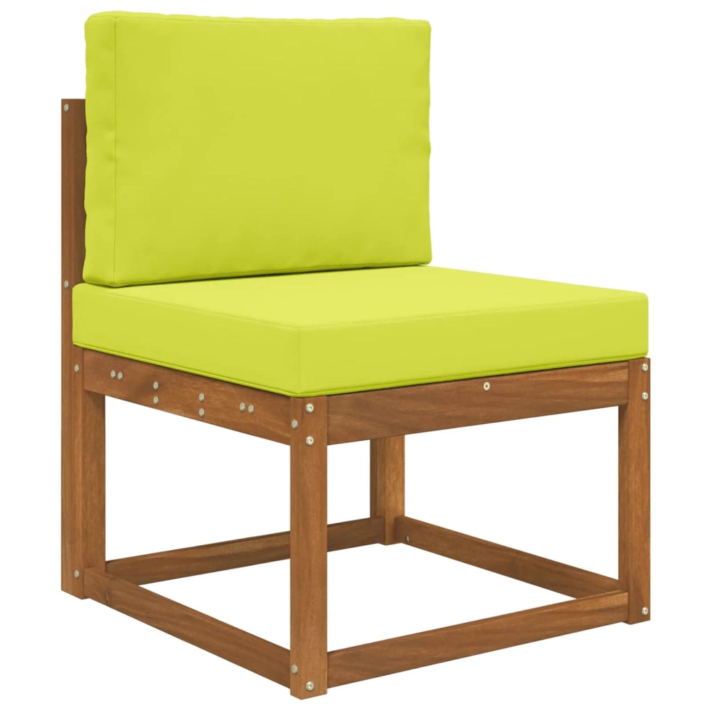 Cuscino per divano da esterno 2 pcs Verde Poliestere 900715
