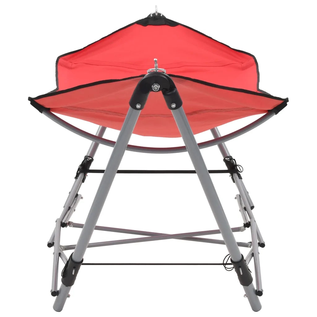 Amaca con Supporto Pieghevole Rossa cod mxl 59156