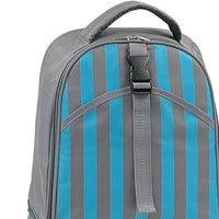 Borsa Zaino Frigo a Mano Capacità 15L Borsetta Refrigerante a Strisce 26x17x40cm