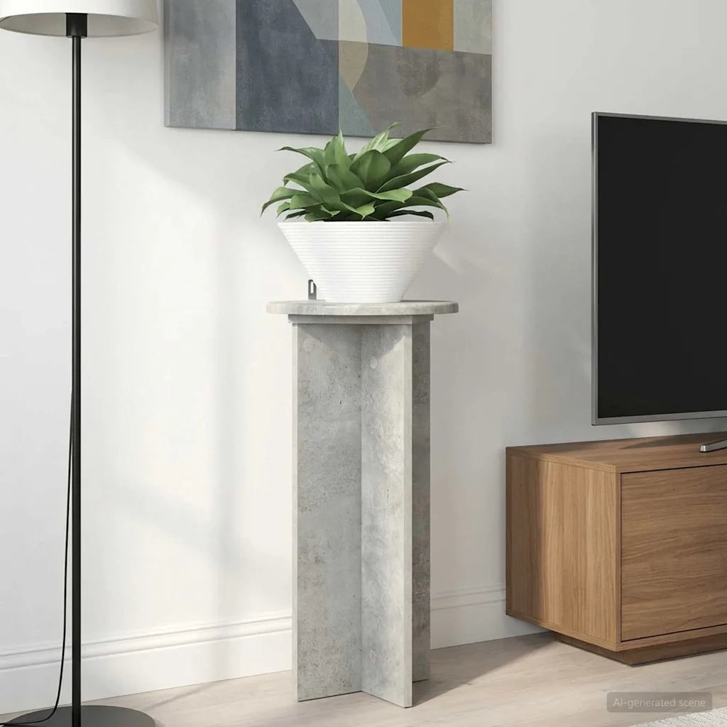Supporto per piante 2 pcs Grigio Cemento 29,5 x 29,5 x 60 cm 899720
