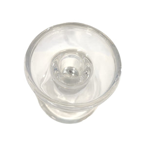 PORTA CANDELE SFERE CERI VETRO