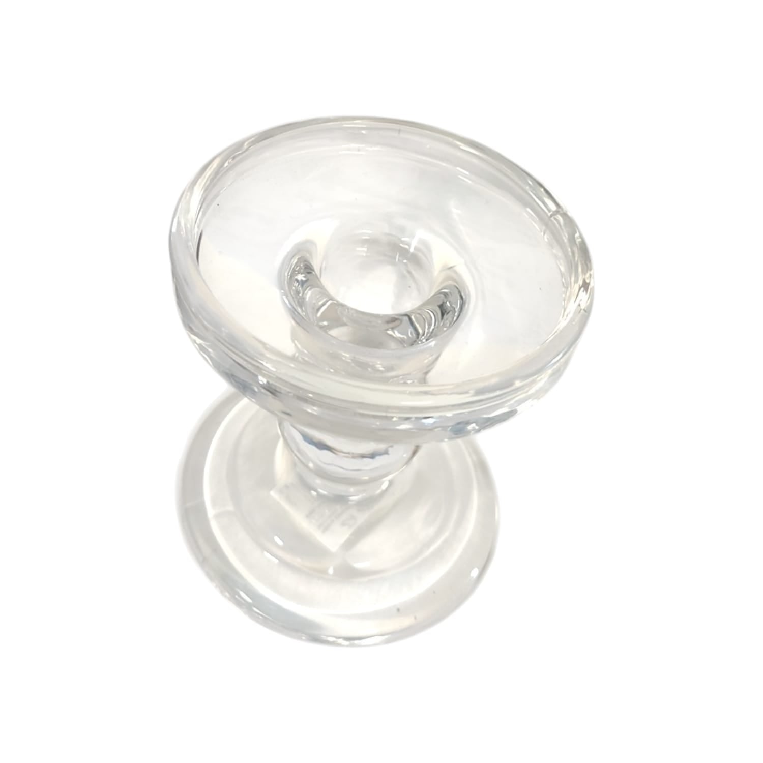 PORTA CANDELE SFERE CERI VETRO