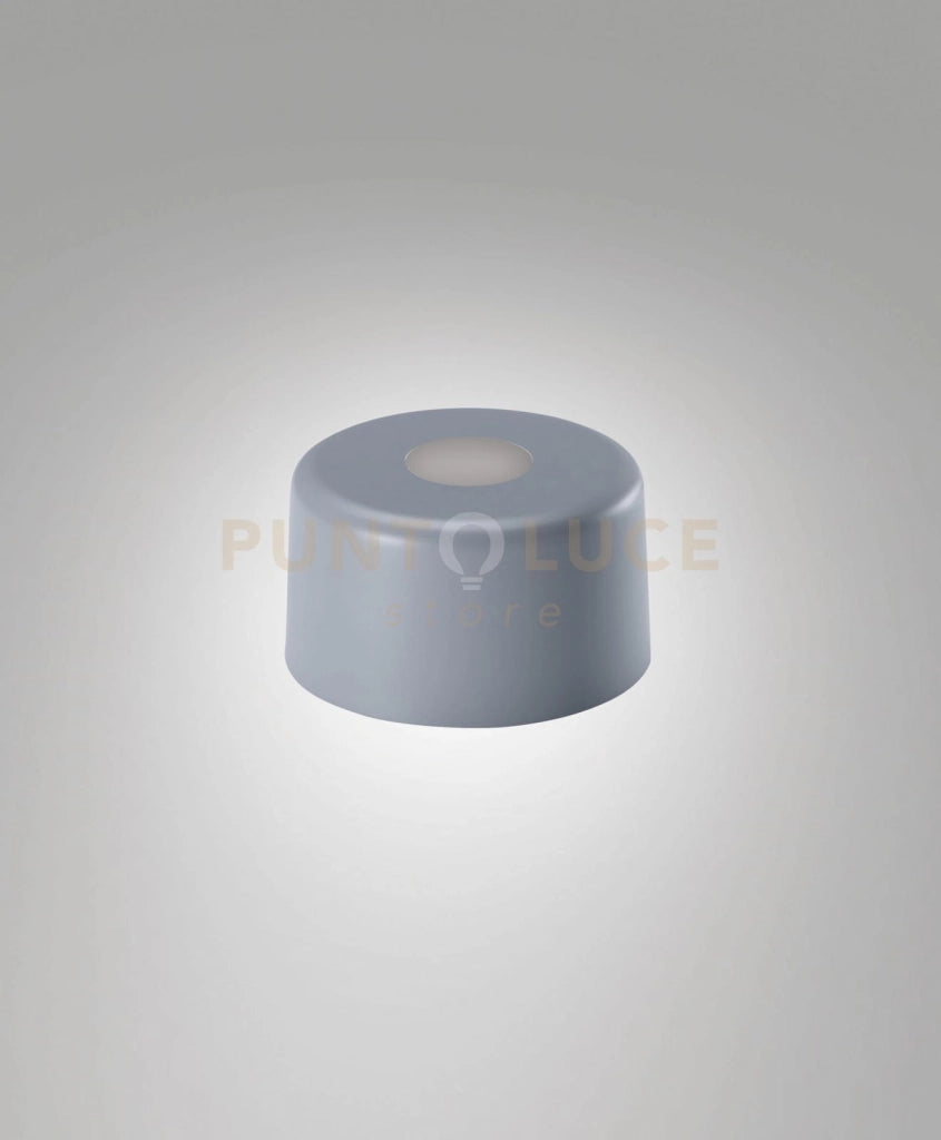 3804-57-374 DIFFUSORE/PARALUME IN METALLO COLORE BLU AVIO D.15CM H.9CM PER KIT LUCI 8W