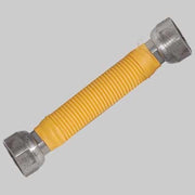FLESSIBILE INOX PER GAS RIDOTTO FF  1/2x3/4 220x420 mm     MADE IN ITALY