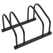 Portabiciclette per 2 biciclette acciaio nero 02_0004582