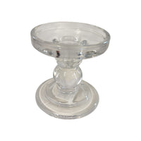 PORTA CANDELE SFERE CERI VETRO