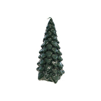 CANDELA ALBERO DI NATALE LACCATA VERDE