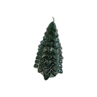 CANDELA ALBERO DI NATALE LACCATA VERDE