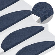 Tappetini Autoadesivi per Scale 15 pz 65x26 cm Blu cod mxl 77372