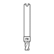 SILCA D740479ZB FRESA F8(TUBOLARI) P/DUPL. MATRIX