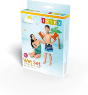 Braccioli, wet set collection, colore arancio,30 X 15 cm,Intex,eta 6-12 anni
