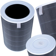 Filtro HEPA 360° di Ricambio compatibile con Xiaomi Mi Air Purifier 2/2S/3/3H/Pro/MAX – EPA E11, Antibatterico