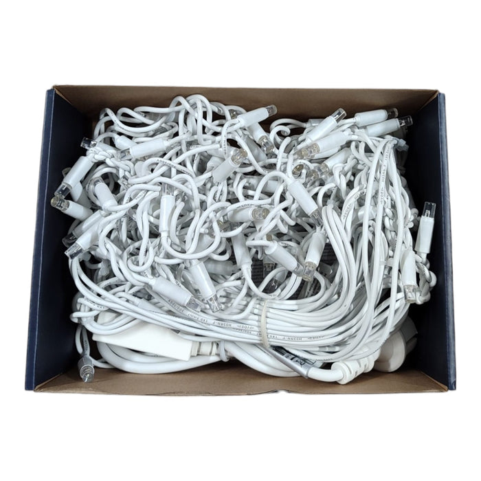 Tenda Luminosa 100 LED Bianco Caldo con Flash Bianco Freddo 5m Esterno IP44