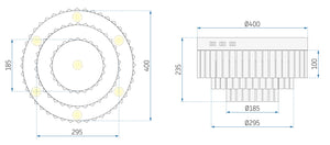 Lampada Da Soffitto APP780-7C