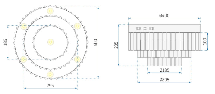 Lampada Da Soffitto APP780-7C