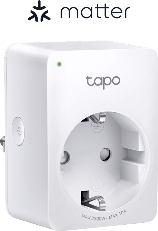 ORIGINAL TP-Link Accessori per computer Bianco TAPO P100M WLAN-Steckdose