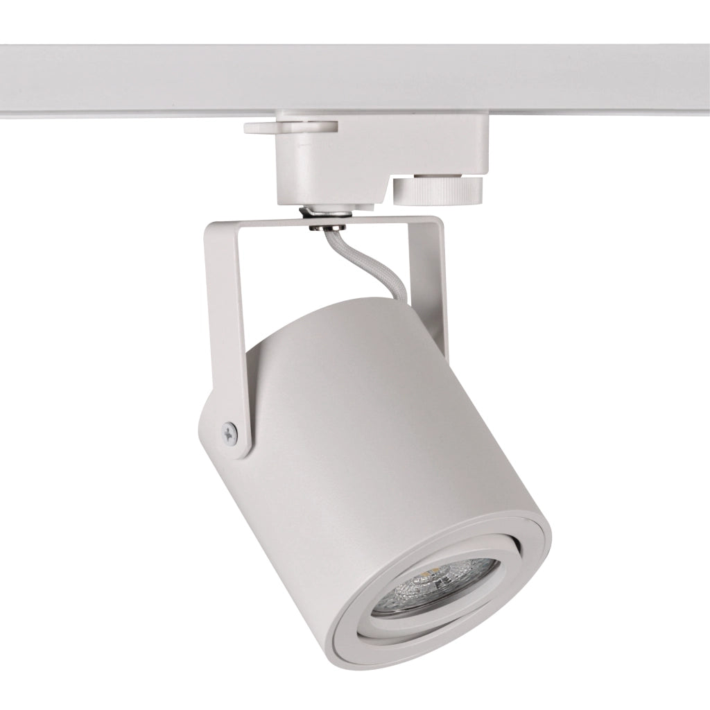 Faretto su binario Polux Minor bianco GU10 10W orientabile