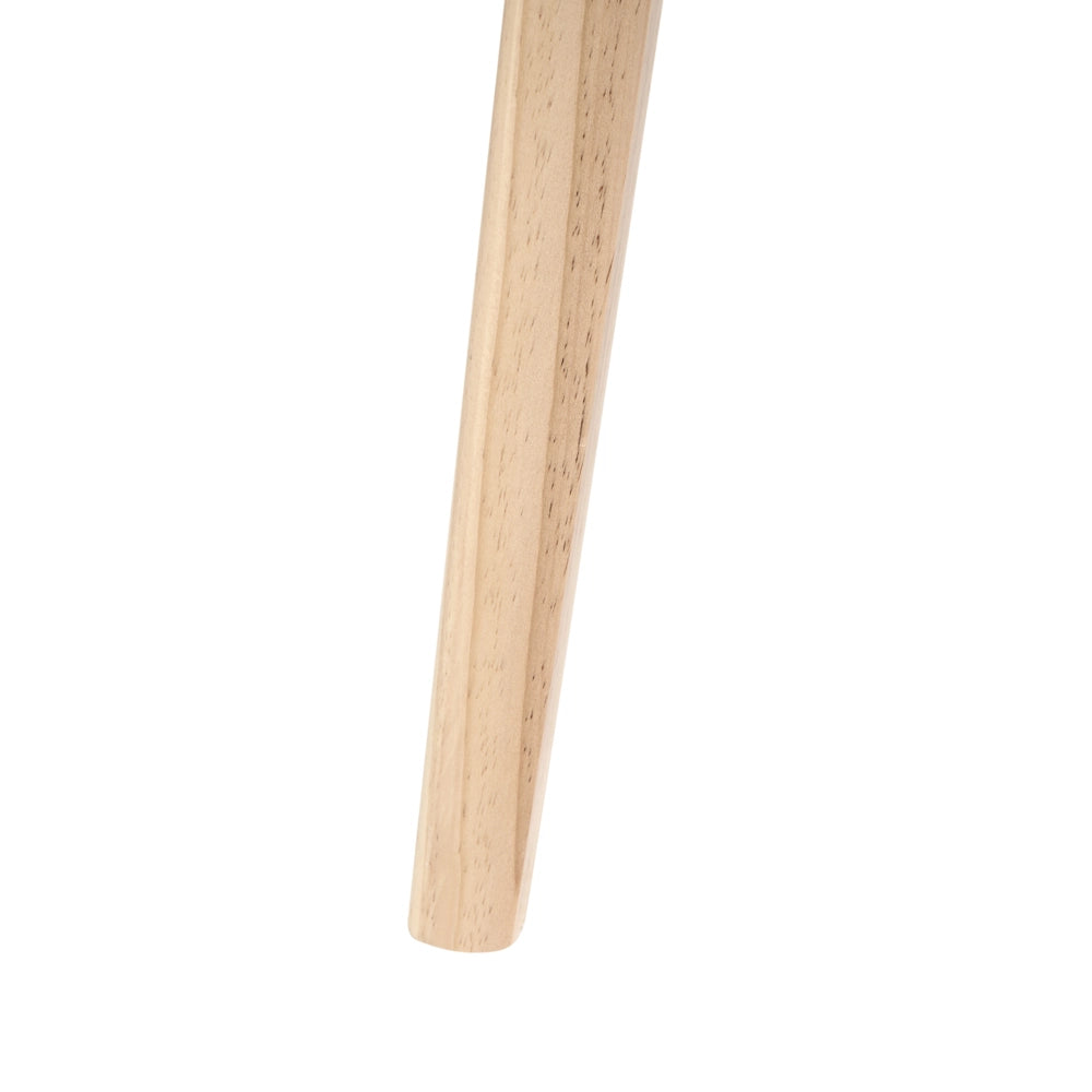 Set di 2 tavolini da caffè gambe in legno di pino piano in MDF stile scandinavo MDF bianco