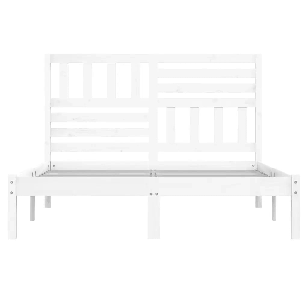 Giroletto Bianco in Legno Massello di Pino 140x190 cm cod mxl 53614