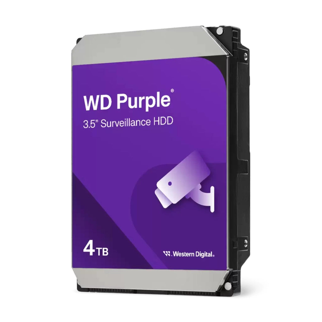 Hard disk WD Purple per la videosorveglianza - 4 TB WD44PURZ