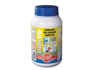 DISGORGANTE DISOTTURANTE CHIMICO CONCENTRATO STURR STOP- - ml.750 in flacone - 12 pezzi DIXI
