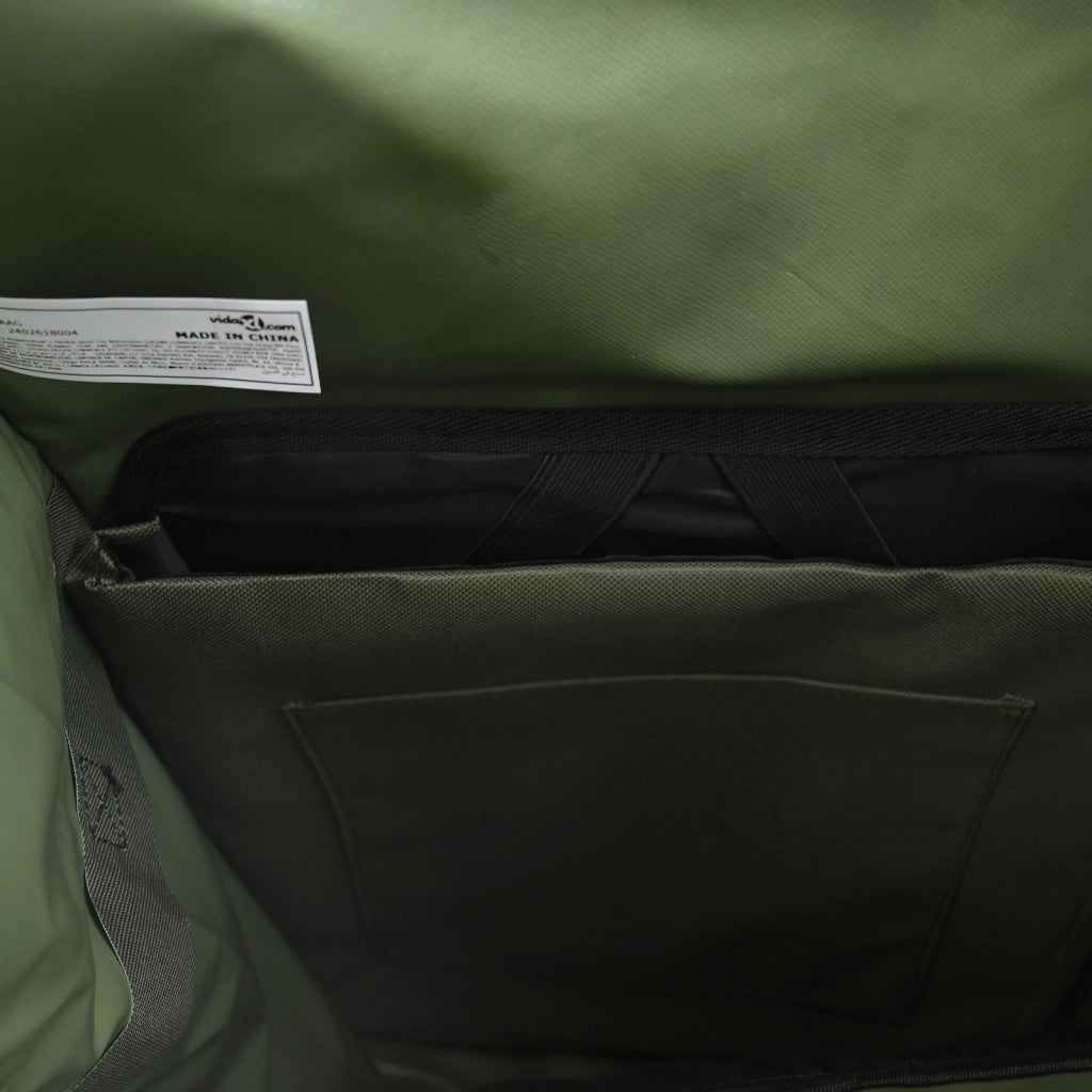 Borsa per Bicicletta per Portapacchi 20 L Verde Oliva 34x16x59 cm