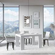 Tavolo allungabile 130/234x90 cm Roxell Premium colore bianco frassino