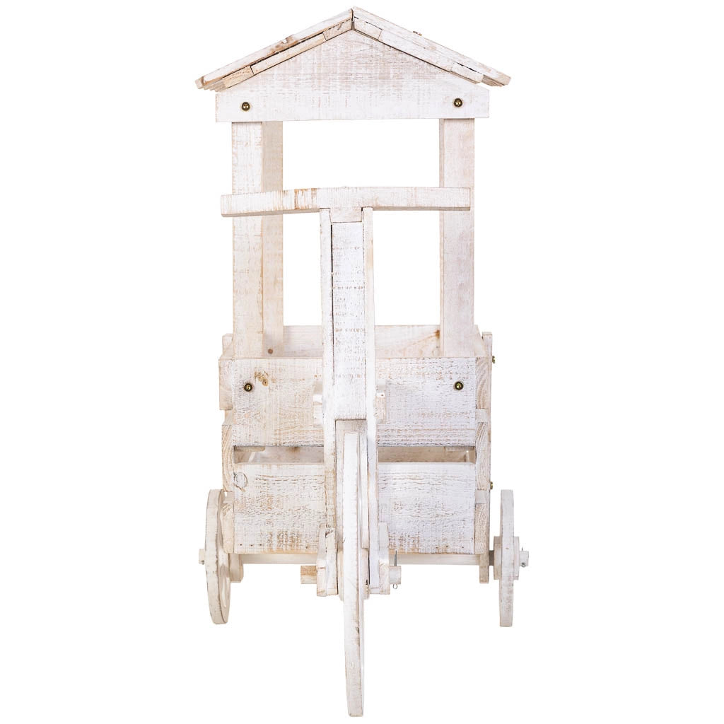 Portavaso in legno 78x37x75h cm
