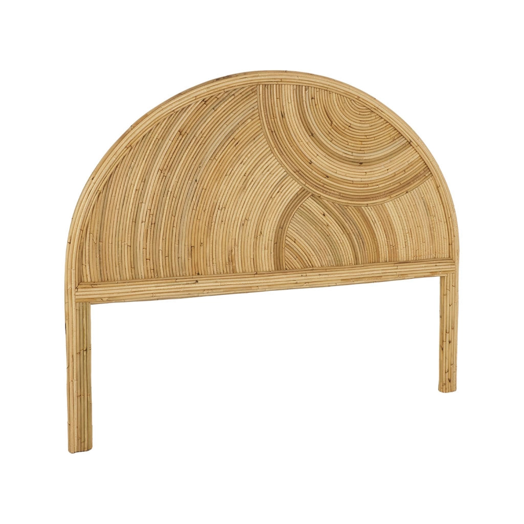 Testata in rattan naturale, marrone naturale