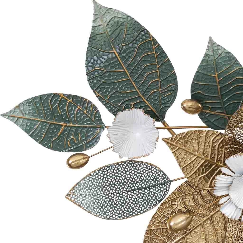 Carta da parati decorativa in metallo 134,0x67,3x8,9