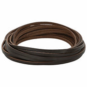 Cinturino in pelle Marrone Scuro 1000 x 0,3 cm Pelle 42034165