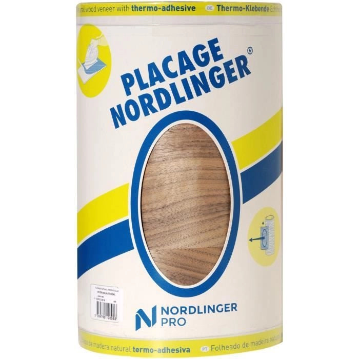 Impiallacciatura - NORDLINGER PRO - 0,25 mx 2,50 m - Non incollato - Noce