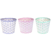 Set 6 Cesti in Vimini H 18 cm