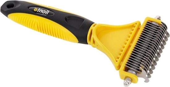 Borsetto per pulizia del pelo per cani - Kam per sottocoda, sottopancia e sottovano per pelo medio-lungo e lungo - Adatto per ridurre la densità.