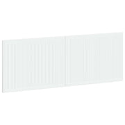 Testiera da Muro EDE Bianco Legno ingegnerizzato 896075