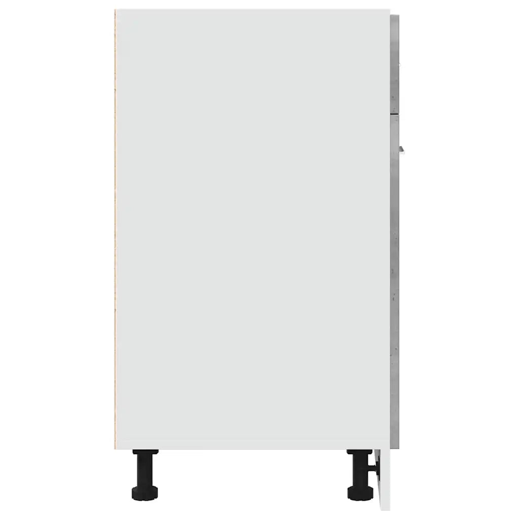Armadio Inferiore Cassetto “Lyon” Grigio Cemento 60x46x81,5 856088