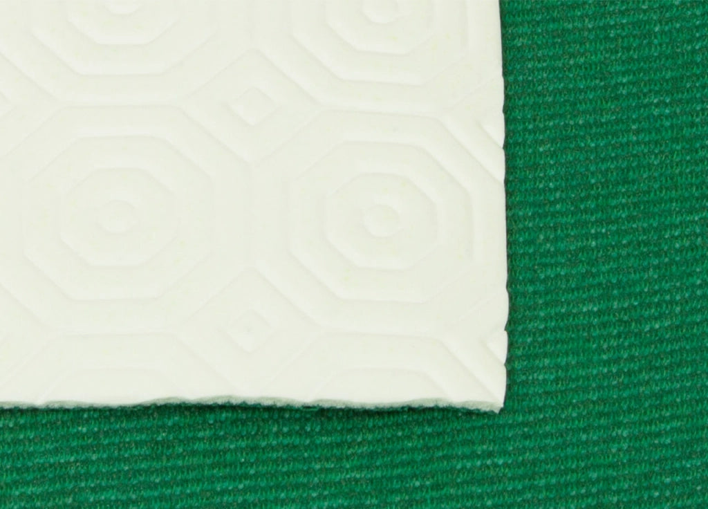 Mollettone Copritavolo Gommato Antiscivolo Protezione Tavolo Colore Verde - 140x210 - Verde