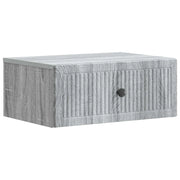 Armadio da Notte con cassetto Grigio Sonoma 49 x 34,5 x 20 cm