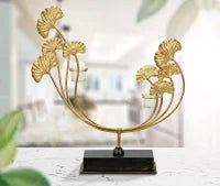 Porta Candela Glam Iris Cm 50X12X55