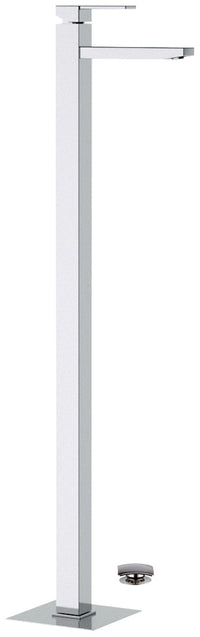 Rubinetto monocomando lavabo da terra serie qubika remer