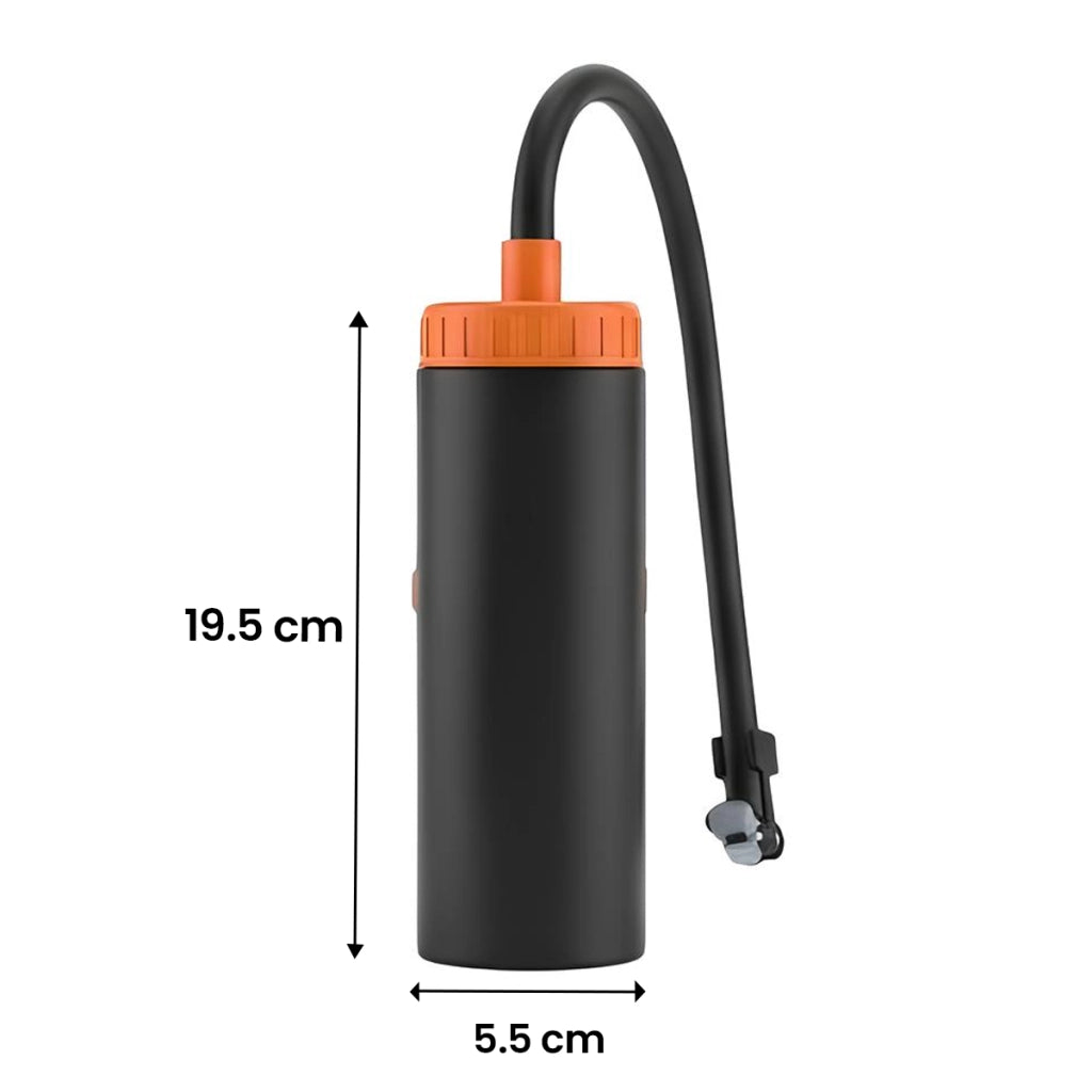 Mini compressore d'aria portatile 12V IP44 per bicicletta e auto Nero Avizar