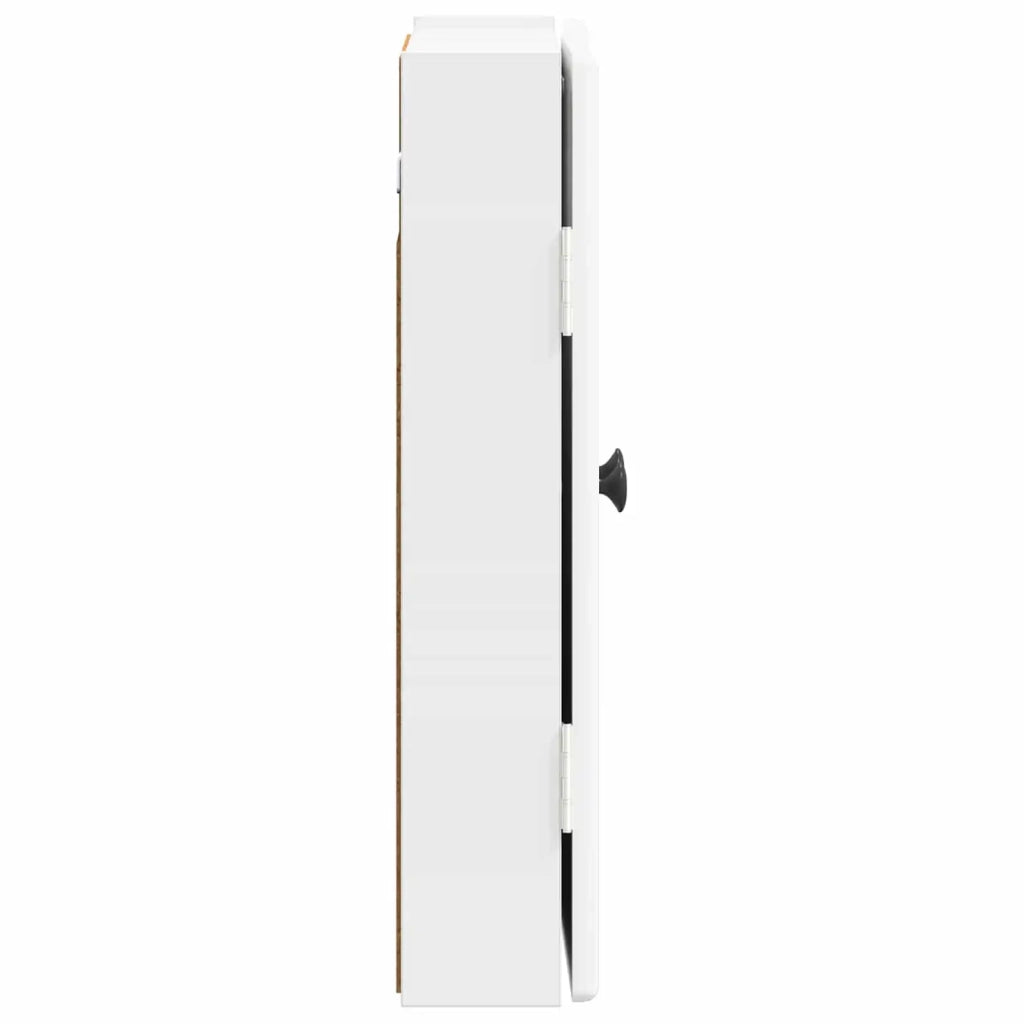Armadio per Dartboard BREDA Bianco Lucido 52,5 x 10,5 x 53,5 cm 897549