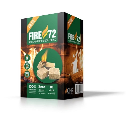 ACCENDIFUOCO ECOLOGICO FIRE72- senza- pezzi 1