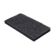 FELTRO ABRASIVO P/PULIZIA 250X120 MM NERO- 12,0 pz